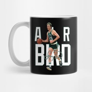 Larry Bird Legend Air Bird Basketball Signature Vintage Retro 80s 90s Bootleg Rap Style Mug